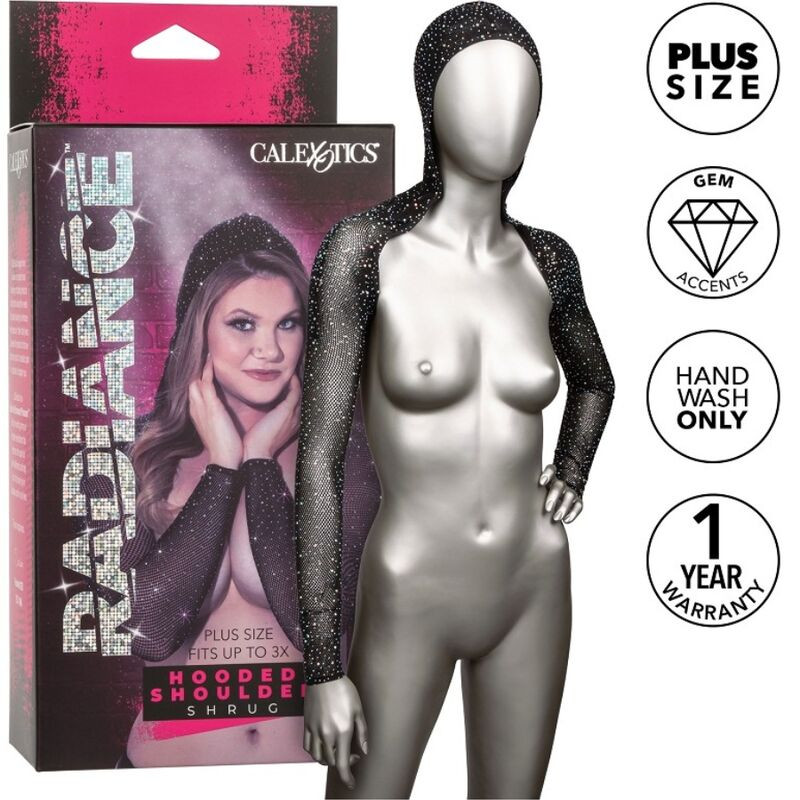 Calexotics - Radiance Shug Dépaule Capuche Rhin Grande Taille
